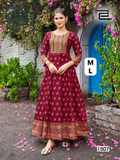 LAKME BY INLI DESIGNER ANARKALI GOWN WHOLESALER IN INDIA